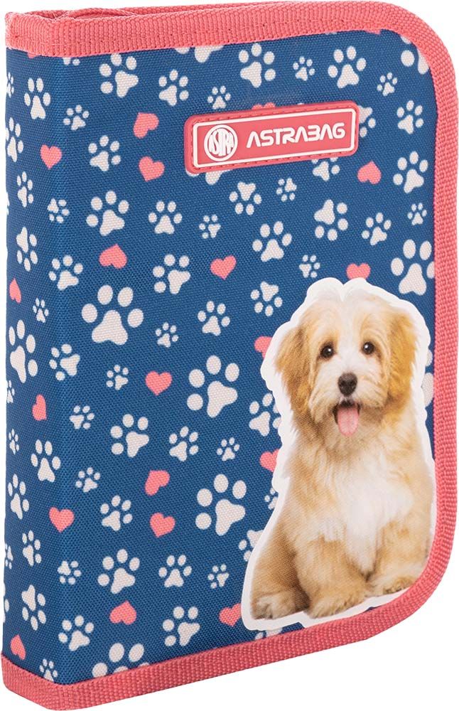 Пенал Astrabag Cute puppy (20 х 14 x 3,5 см)  фото 1