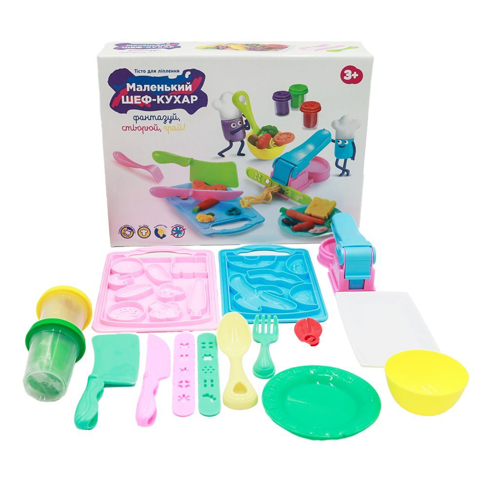 Набір для дитячого ліплення "Маленький шеф-кухар"  фото 1