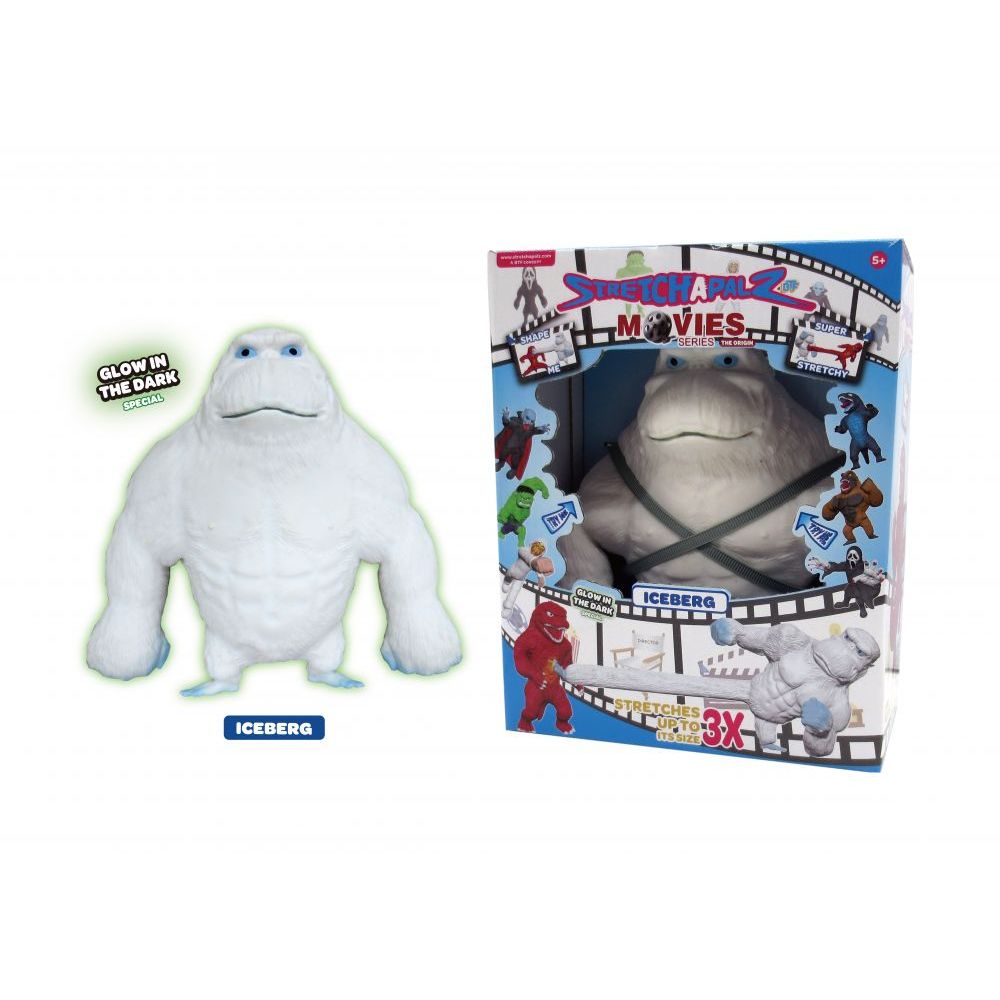 Іграшка-тягнучка "Стрейчапалз" 20см, серія Movies (Айсберг, світ. у темряві)  фото 1