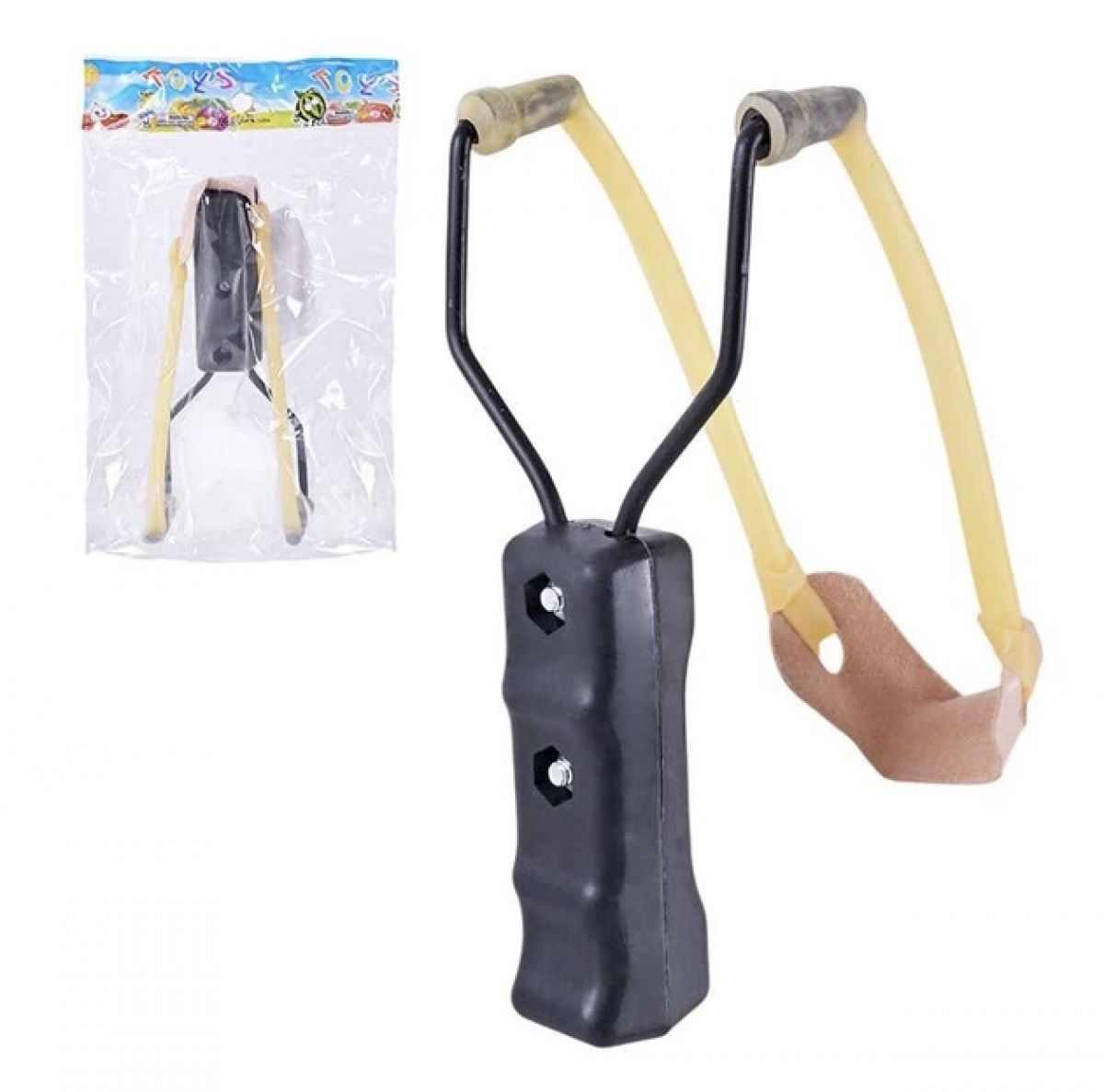 Рогатка металева 27 см у пакеті 12*20 см  фото 1