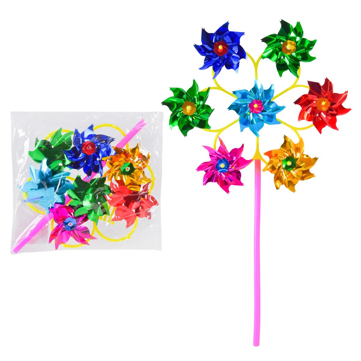 Ветрячок 28 см, 7 цветков пакет  фото 1