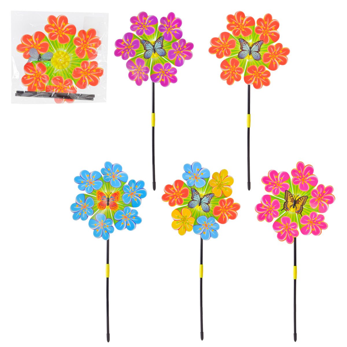 Вітрячок, 22 см (мікс 4 кольори)  фото 1