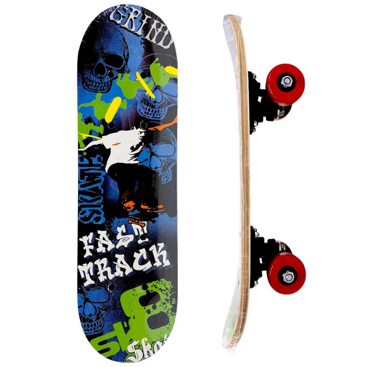 Скейт 43*13 см, колеса PVC (ВИД 1)  фото 1