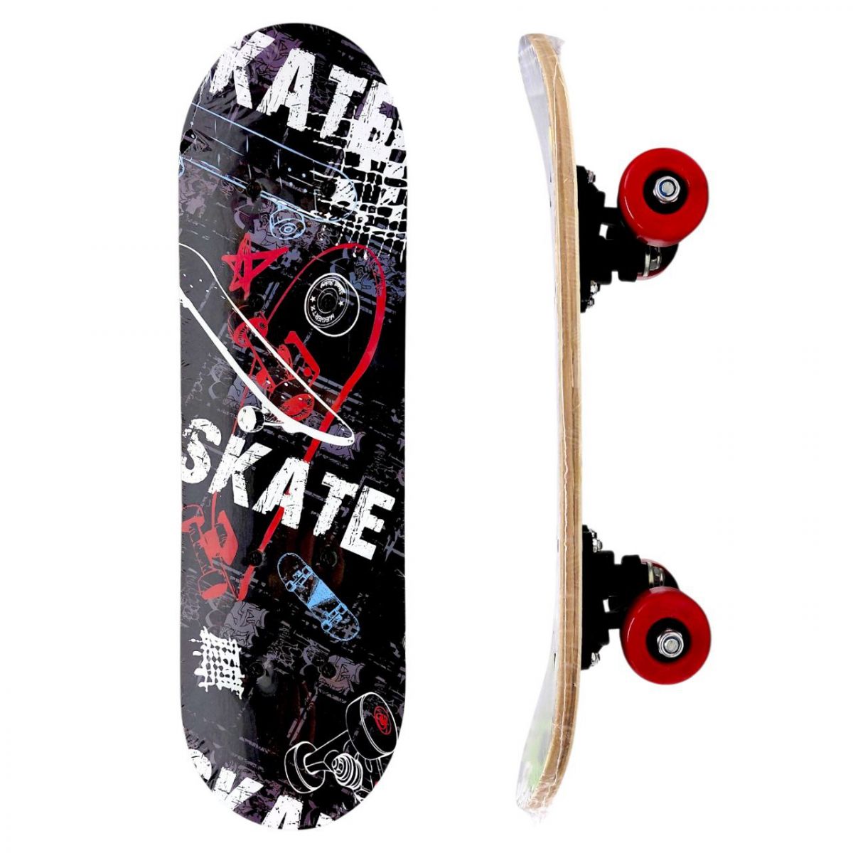 Скейт 43*13 см, колеса PVC (ВИД 4)  фото 1