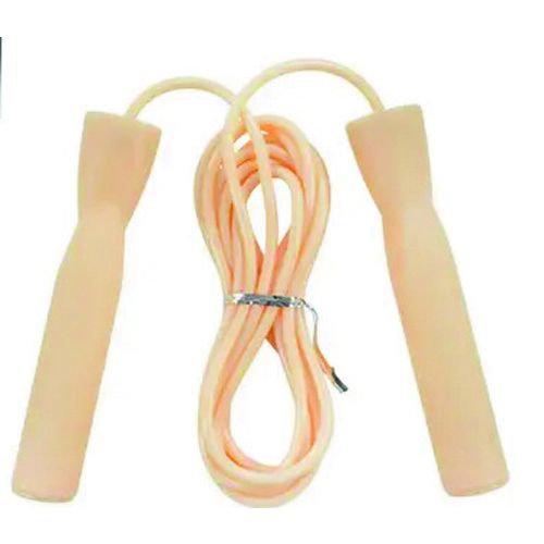 Скакалка на підшипниках  2,7м, у пакеті (БЕЖЕВА)  фото 1