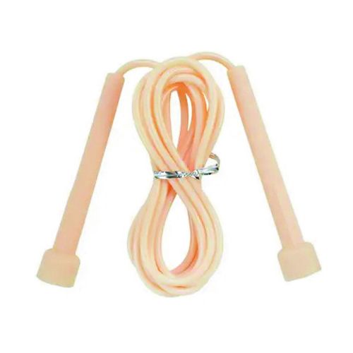 Скакалка 2,5м, у пакеті (БЕЖЕВА)  фото 1