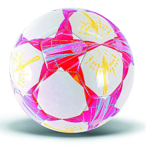 М'яч футбол №5, PVC (ЧЕРВОНИЙ)  фото 1