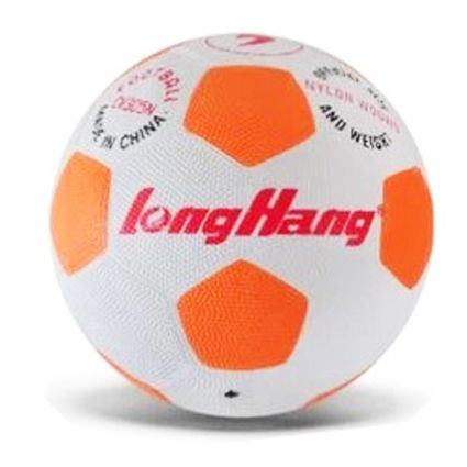 М'яч футбольний №5 (ПОМАРАНЧЕВИЙ)  фото 1