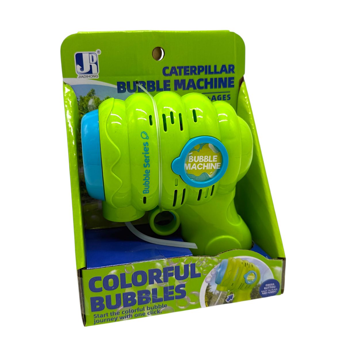 Мильні бульбашки, іграшка (колір ЗЕЛЕНИЙ)  фото 1