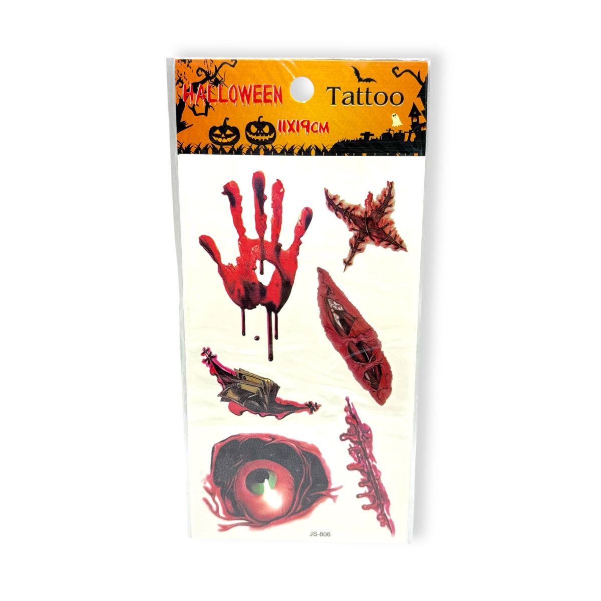 Тату временное (HALLOWEEN)  фото 1