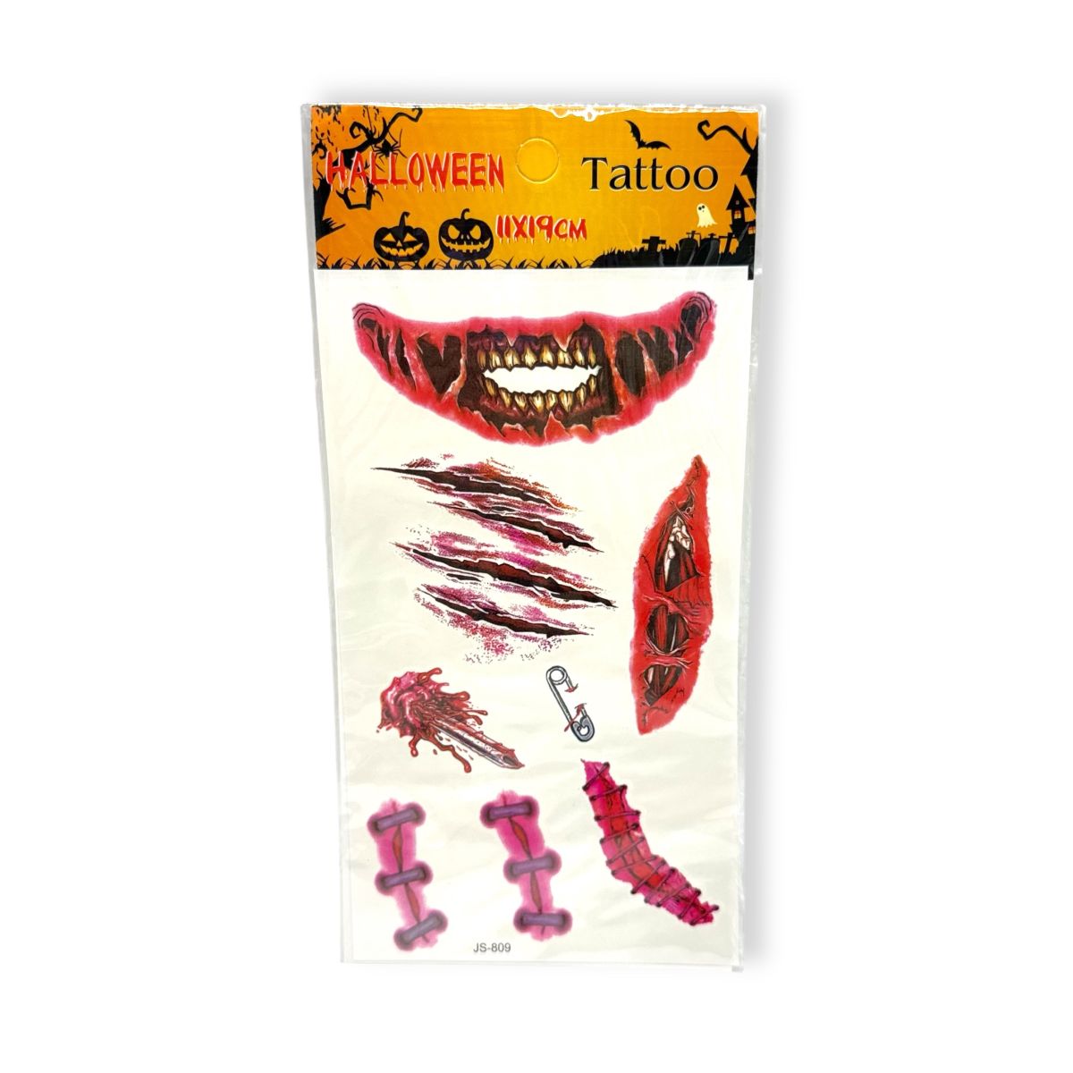 Тату временное (HALLOWEEN)  фото 1