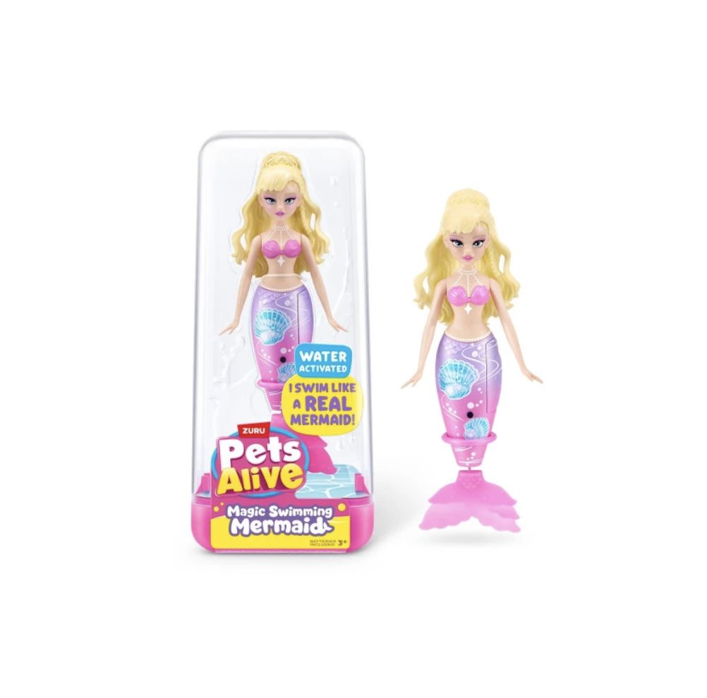 Интерактивная игрушка PETS ALIVE S1 – ВОЛШЕБНАЯ РУСАЛОНЬКА ЖЕМЧУЖНАЯ МУШЛЯ  фото 1