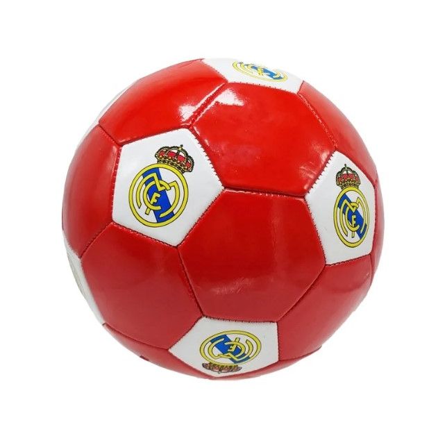 МʼЯЧ ФУТБОЛЬНИЙ №5, 270 ГРАМ, PVC, ЧЕРВОНО-БІЛИЙ  фото 1