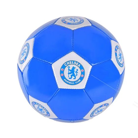 МʼЯЧ ФУТБОЛЬНИЙ №5, 270 ГРАМ, PVC, СИНЬО-БІЛИЙ  фото 1