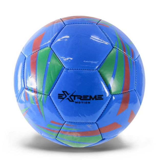 МʼЯЧ ФУТБОЛ №5, PVC 320 ГРАМ, БЛАКИТНИЙ  фото 1