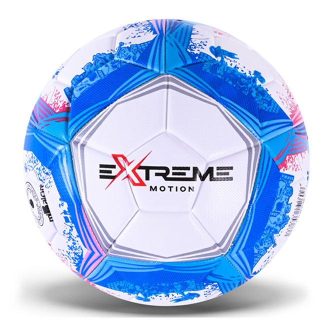 МʼЯЧ ФУТБОЛЬНИЙ, №5, PVC 400 ГР, БІЛО-БЛАКИТНИЙ  фото 1