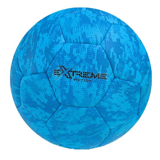 МʼЯЧ ФУТБОЛЬНИЙ №5, PVC 260 ГР, БЛАКИТНИЙ  фото 1