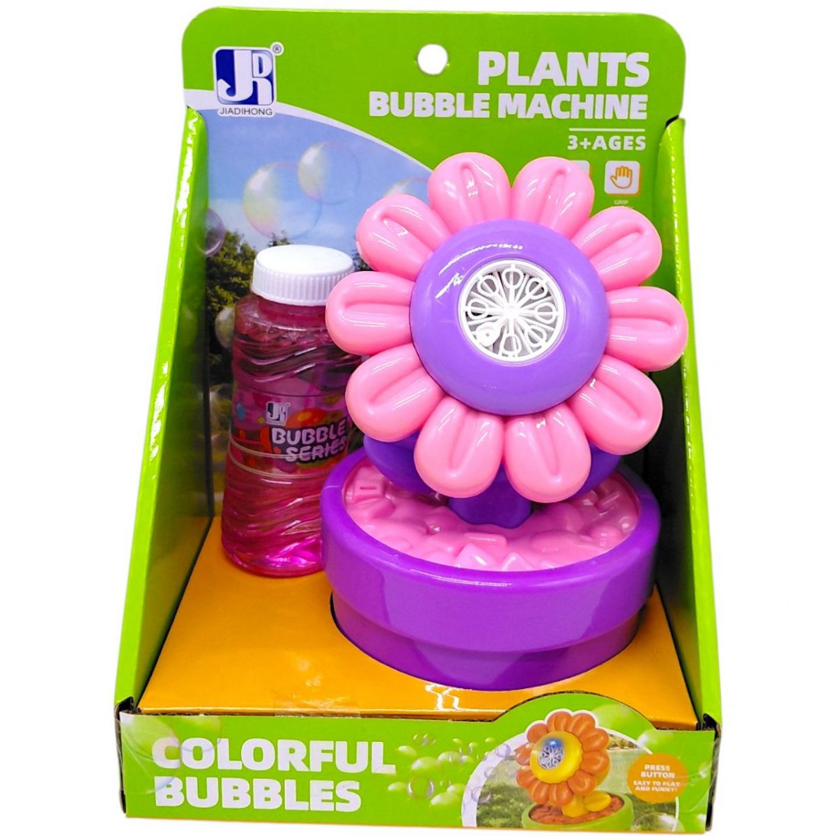 Мыльные пузыри "Цветок" ФИОЛЕТОВЫЙ  фото 1