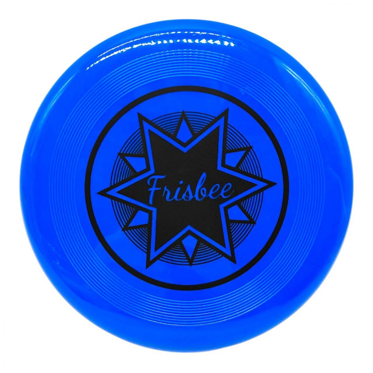 Тарілка літаюча Фризбі 20 см (БЛАКИТНИЙ)  фото 1