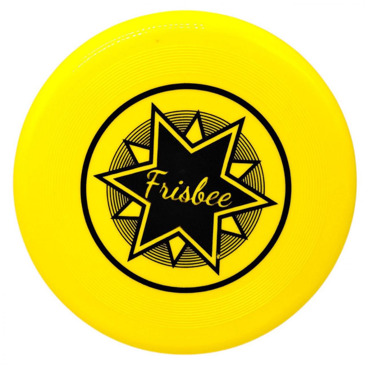 Тарілка літаюча Фризбі 20 см (ЖОВТИЙ)  фото 1