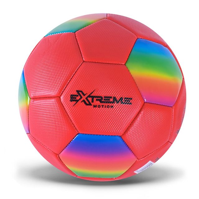 МʼЯЧ ФУТБОЛЬНИЙ №5, PVC 340 ГР, ЧЕРВОНИЙ  фото 1