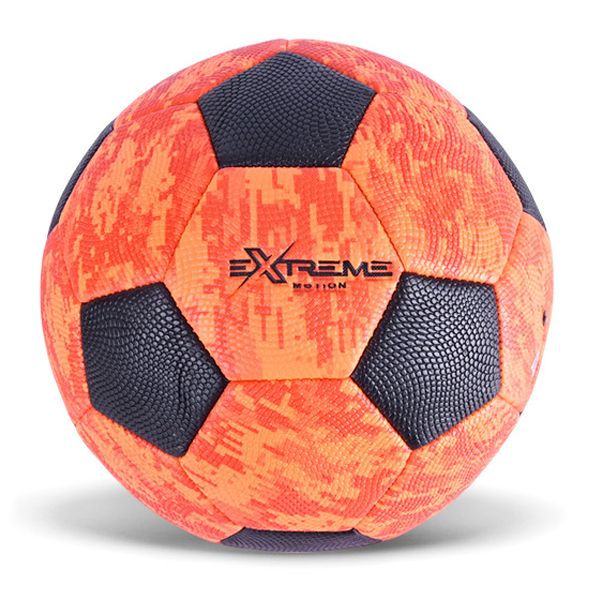 МʼЯЧ ФУТБОЛЬНИЙ №5, PVC 320 ГР, ПОМАРАНЧЕВИЙ  фото 1