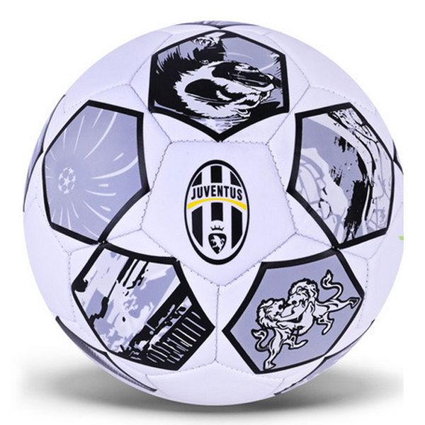 МʼЯЧ ФУТБОЛЬНИЙ №5 PVC 310 G, СІРО-ЧОРНИЙ  фото 1