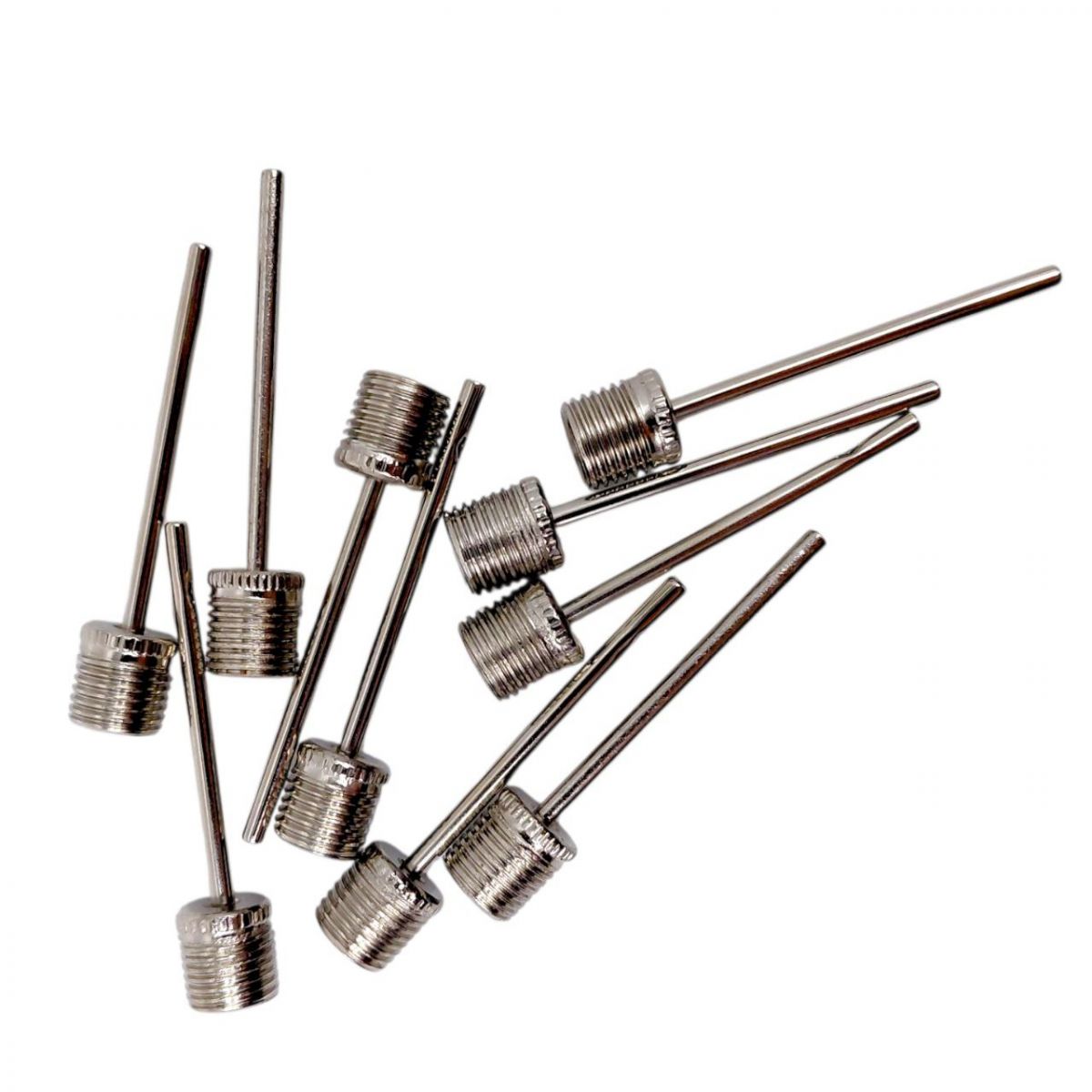 Голка для накачування мʼячів метал 10 штук  фото 1