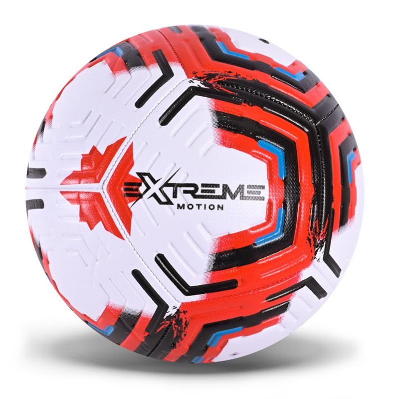 МʼЯЧ ФУТБОЛЬНИЙ №5, PU 400 ГР, ЧЕРВОНИЙ  фото 1