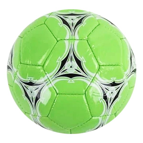 Мʼяч футбольний, №2, 100 грам, матеріал PVC, ЗЕЛЕНИЙ  фото 1