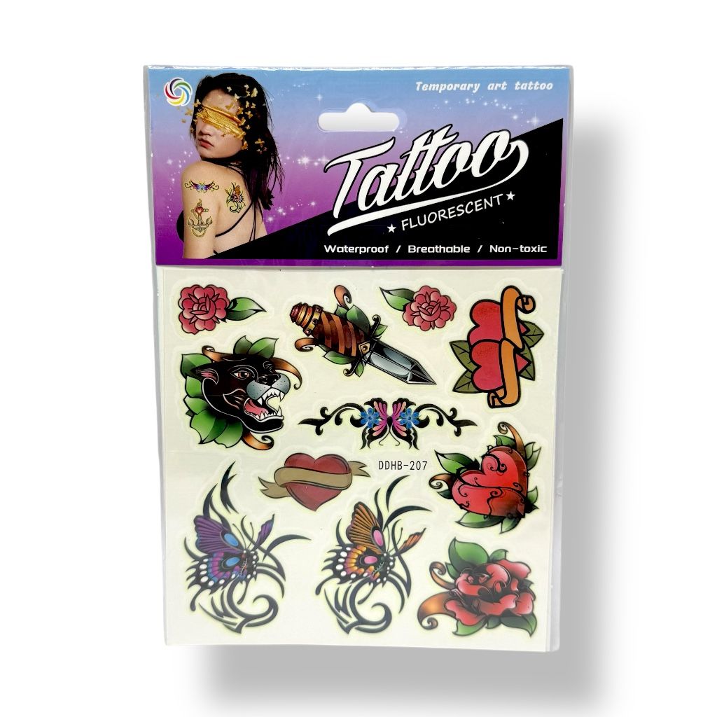 Тимчасове тату люміносцентне  фото 1