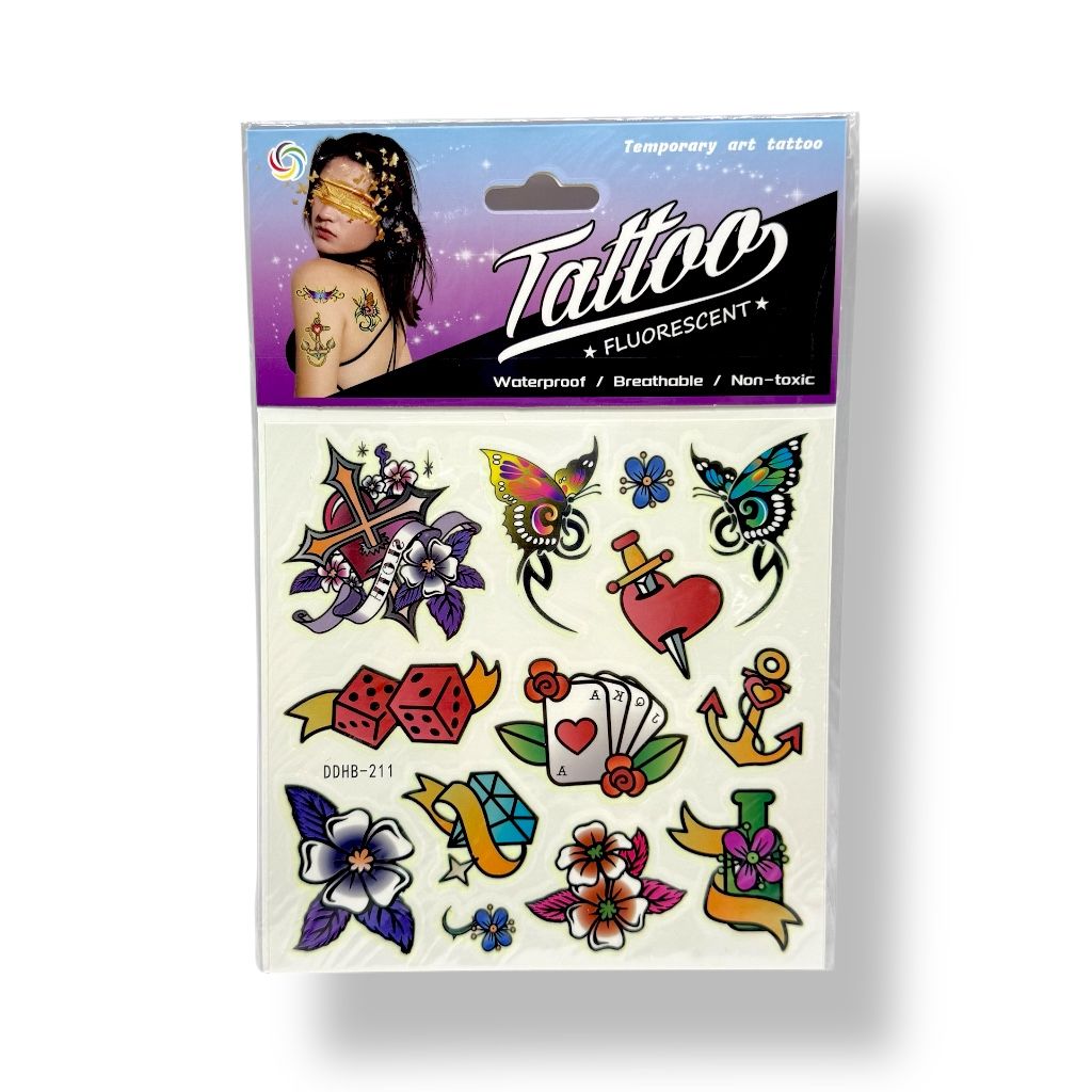 Тимчасове тату люміносцентне  фото 1