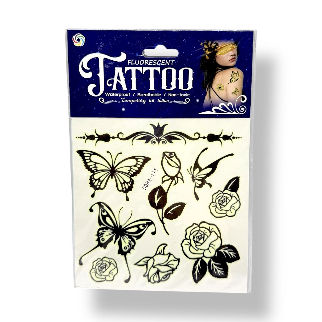 Тимчасове тату люміносцентне  фото 1