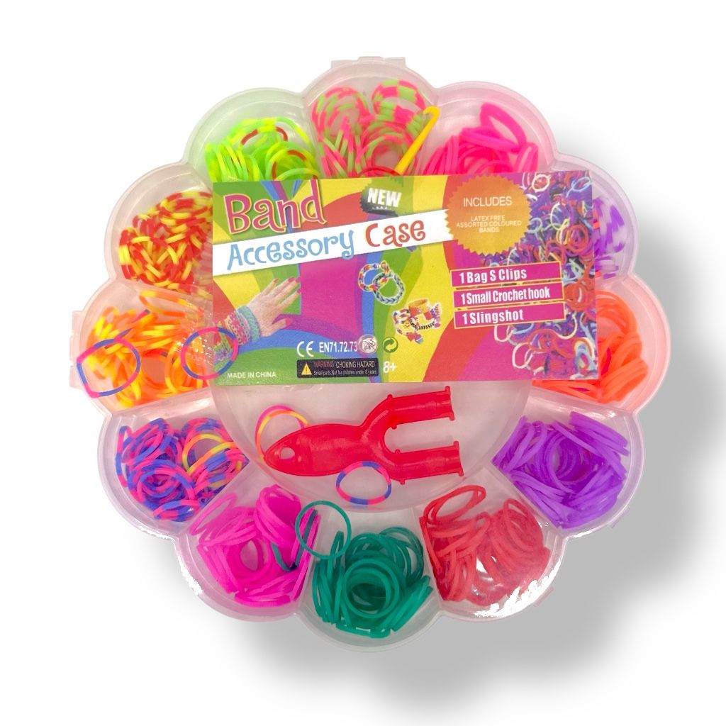 Резинки для плетіння (квітка)  фото 1