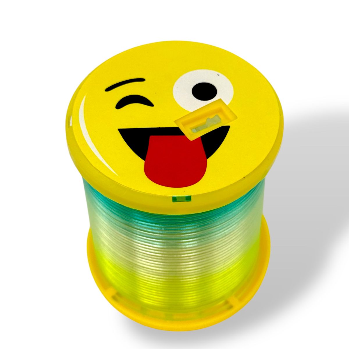 Дитяча пружинка Веселка з підсвіткою 5×5см  фото 1