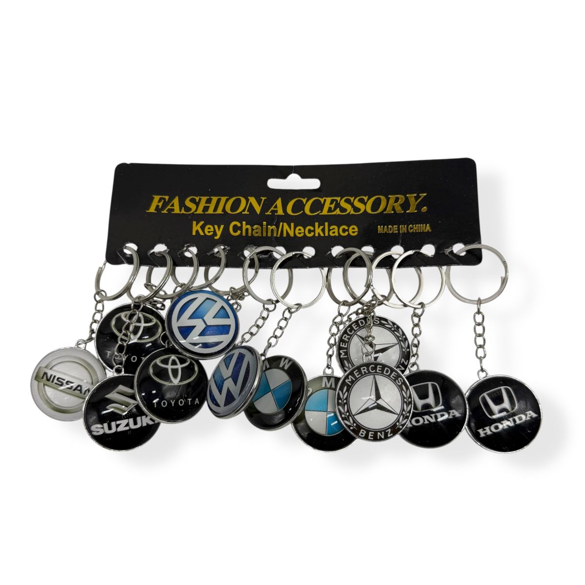 Брелок марки авто (12 шт)  фото 1