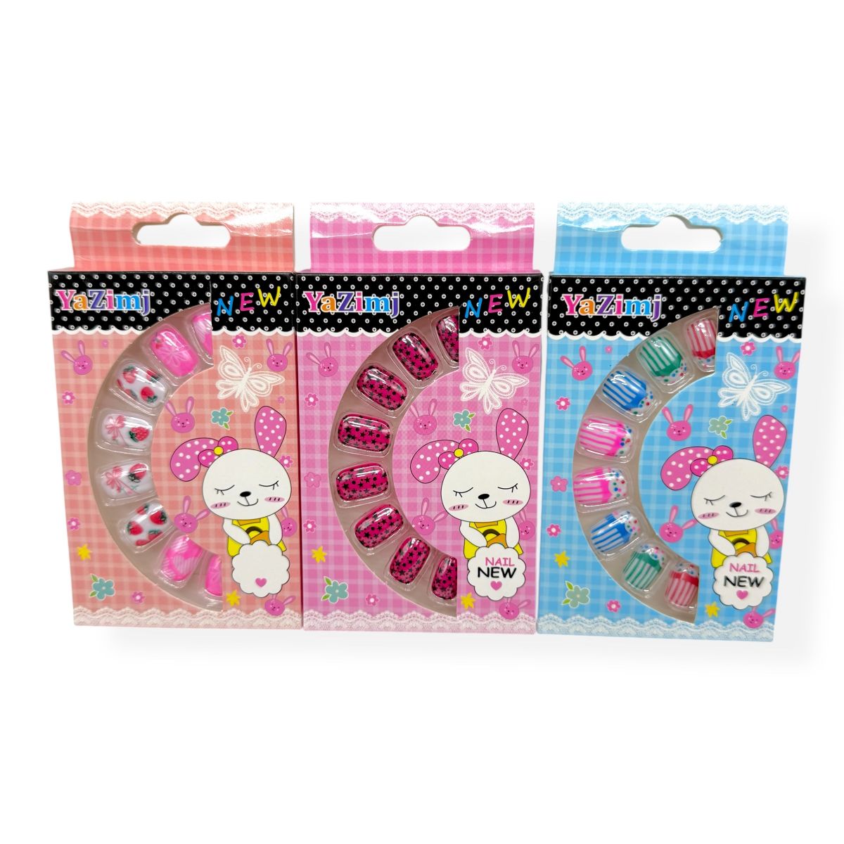 Дитячі накладні нігті (МІКС ВИДІВ)  фото 1