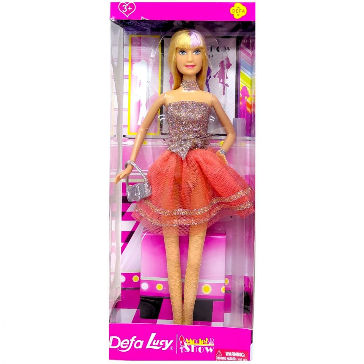 Лялька "Defa" з сумочкою, у коробці (ВИД 1)  фото 1