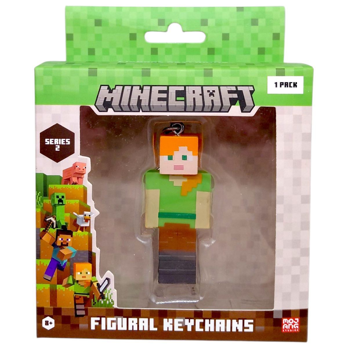 Фігурка-брелок "Майнкрафт/Minecraft" СЕРІЯ 2 ДІВЧИНКА  фото 1