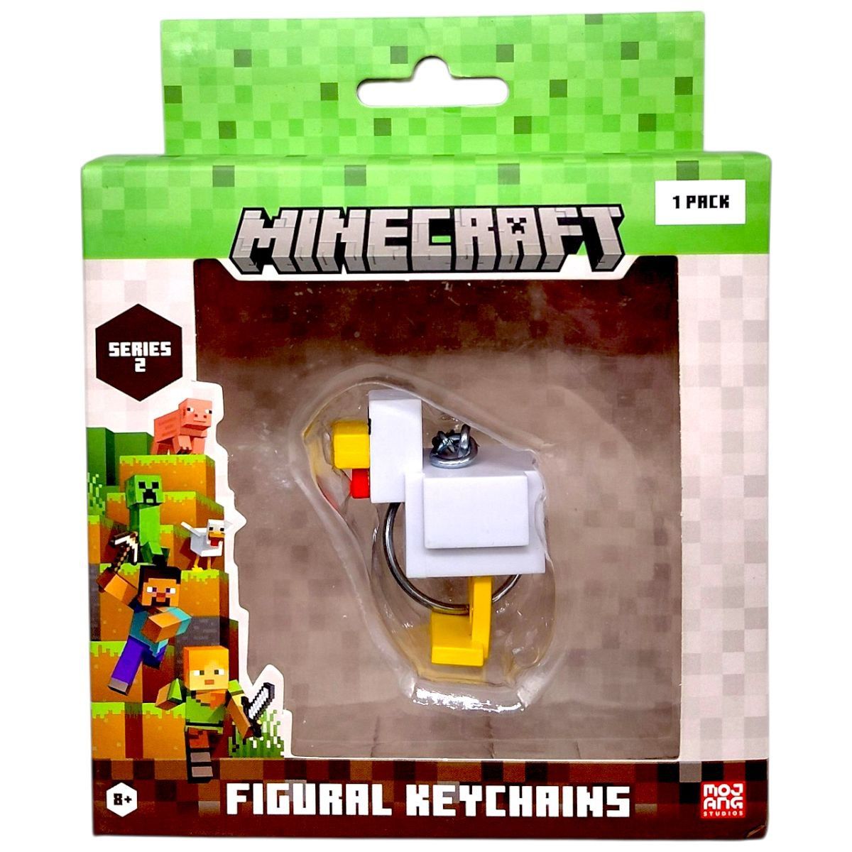 Фігурка-брелок "Майнкрафт/Minecraft" СЕРІЯ 2 КУРЧА  фото 1