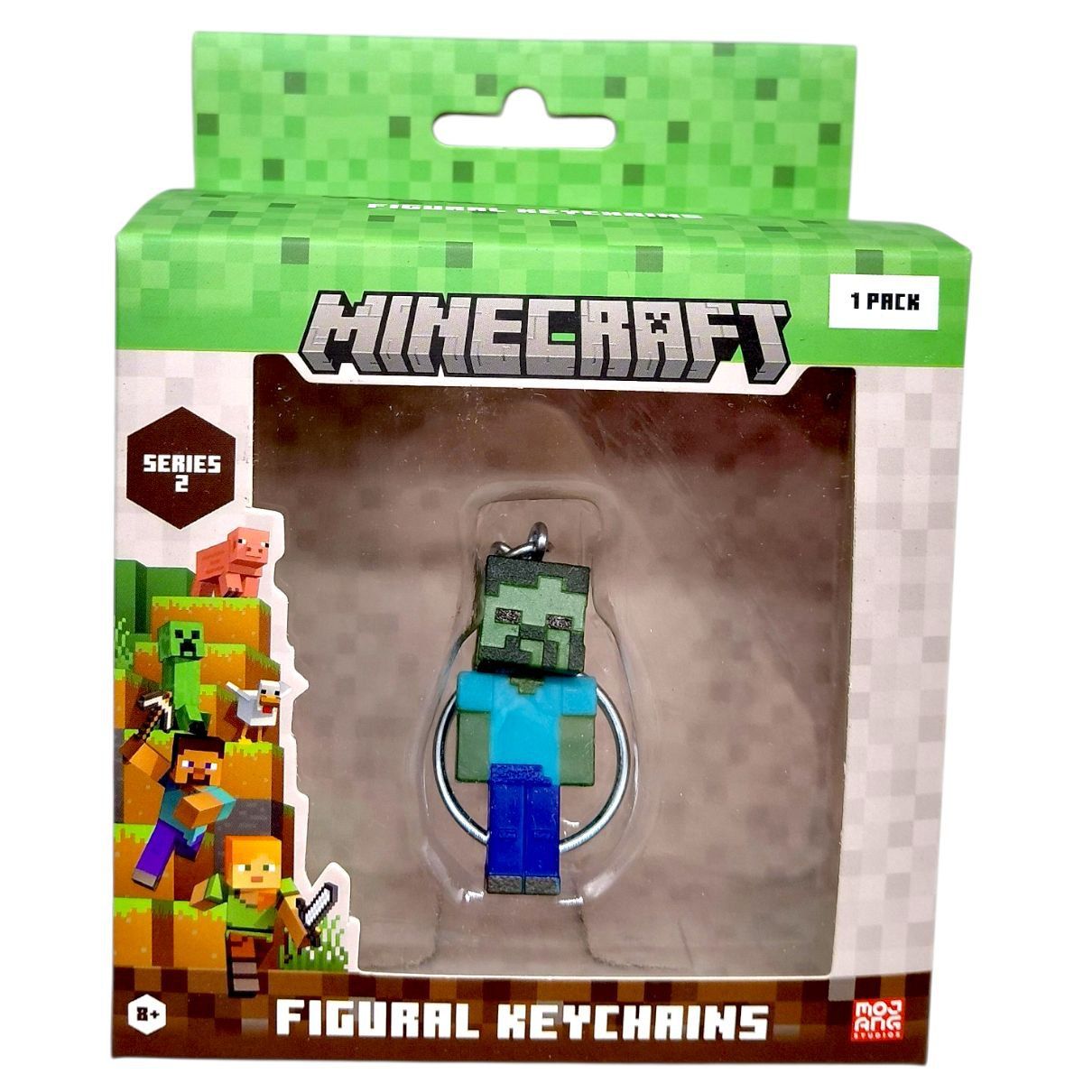 Фігурка-брелок "Майнкрафт/Minecraft" СЕРІЯ 2 МАЛЕНЬКИЙ ЧОЛОВІЧОК  фото 1