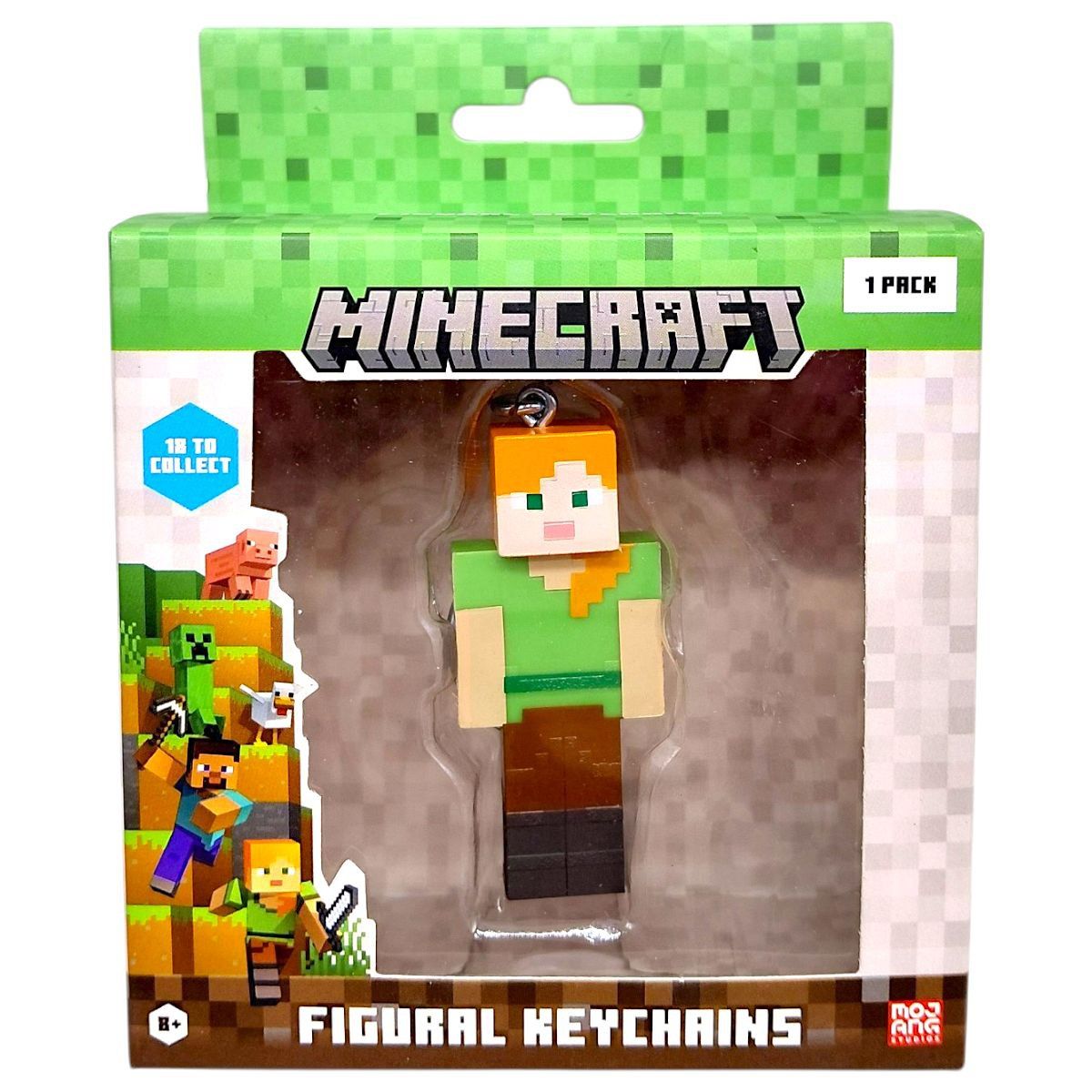 Фігурка-брелок "Майнкрафт/Minecraft" ДІВЧИНКА  фото 1