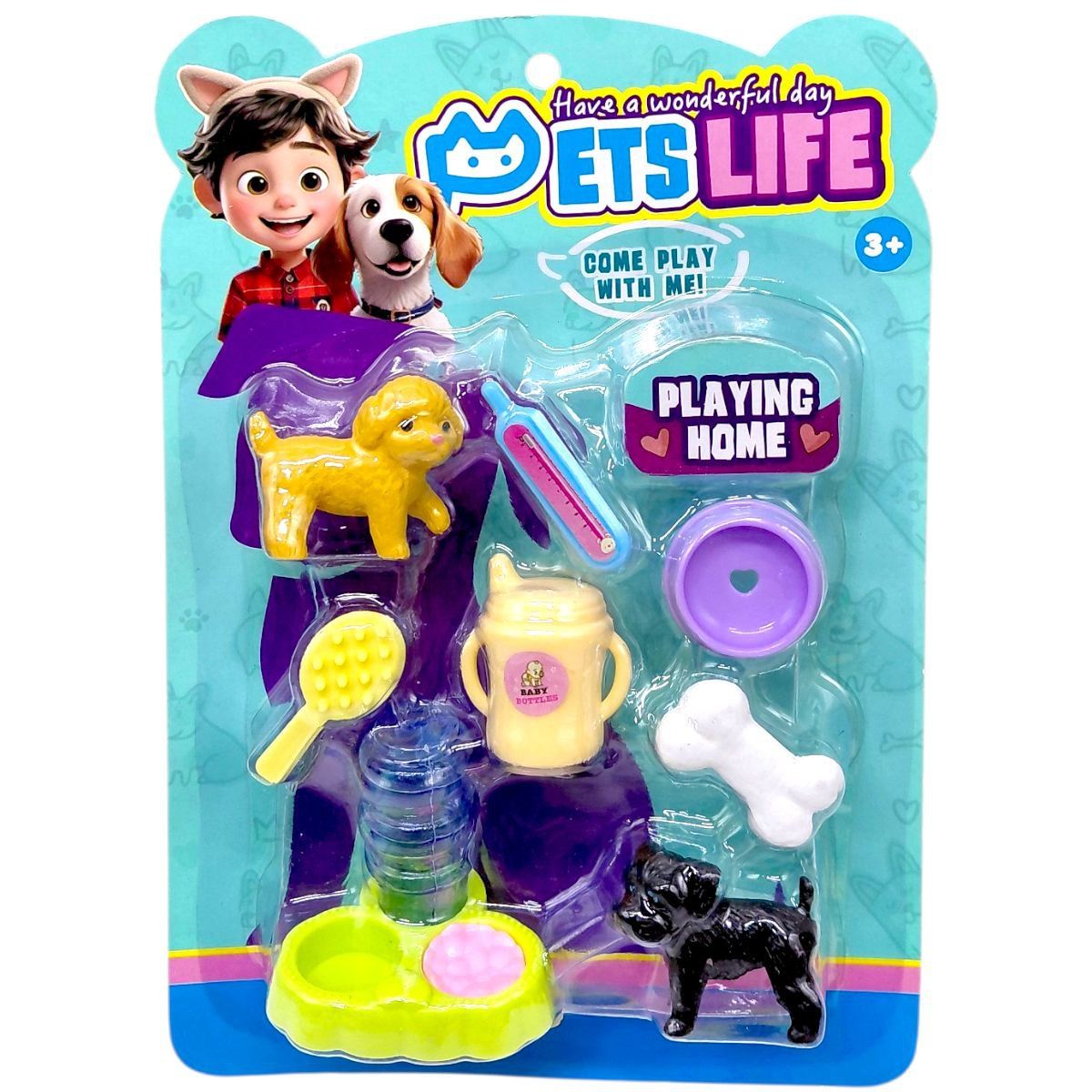 Набір для гри "Зоомагазин" ЗЕЛЕНА ТАРІЛКА  фото 1