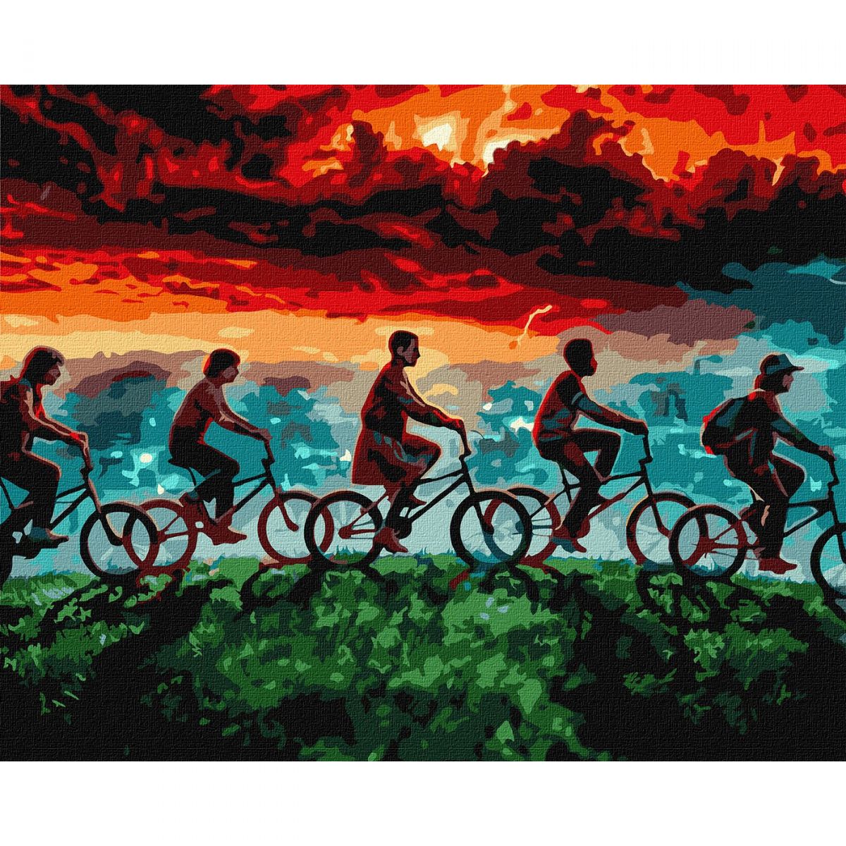 Набор для росписи по номерам "Путешествие в неизвестное" 40х50см  фото 1