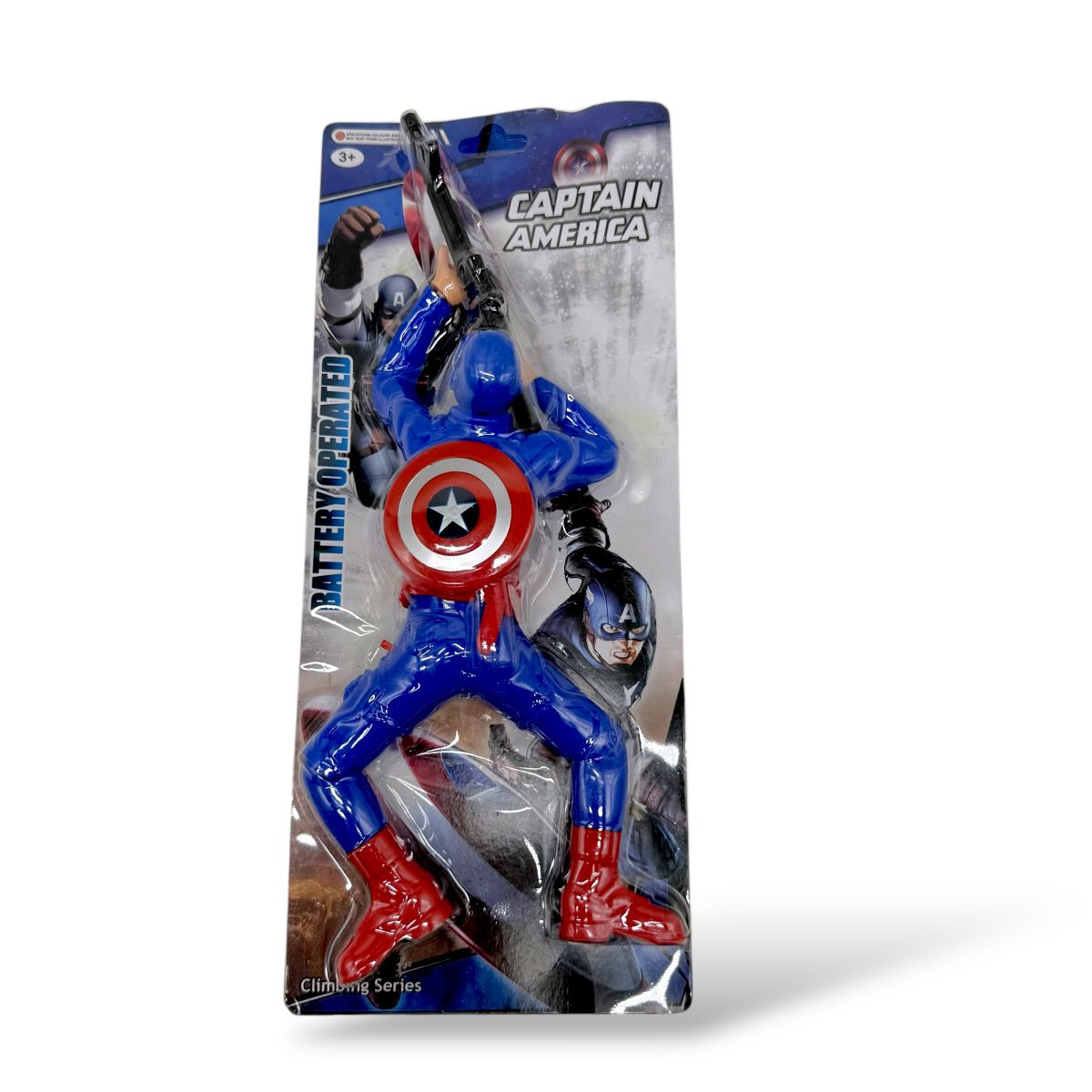 Герої "MARVEL" музичні повзаючі (КАПІТАН АМЕРИКА)  фото 1