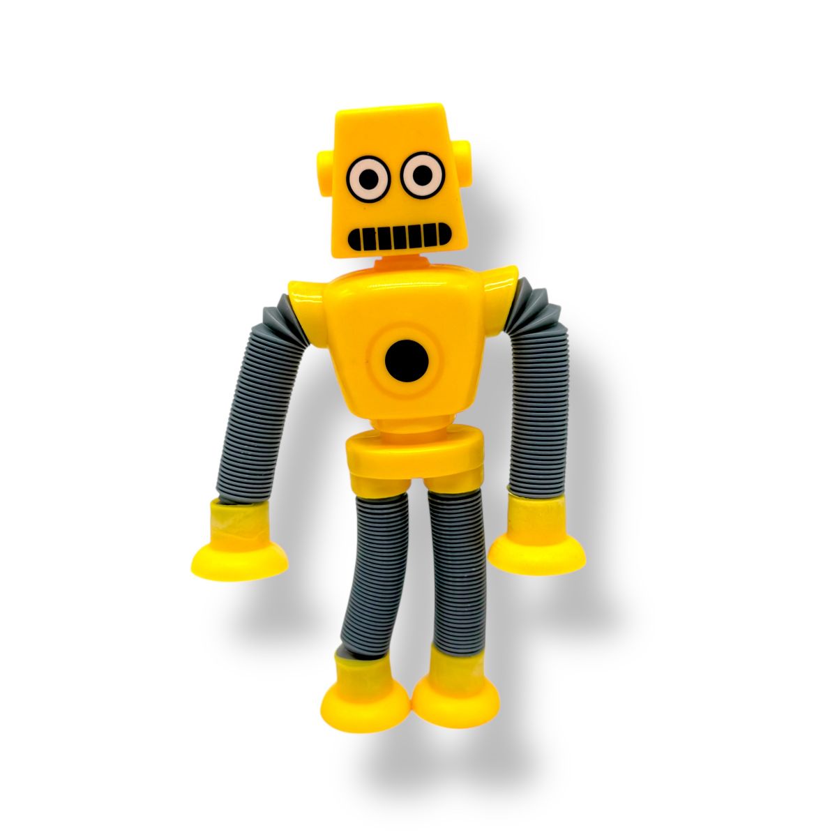 Робот з трубами-тягнучками на присосках (ЖОВТИЙ)  фото 1