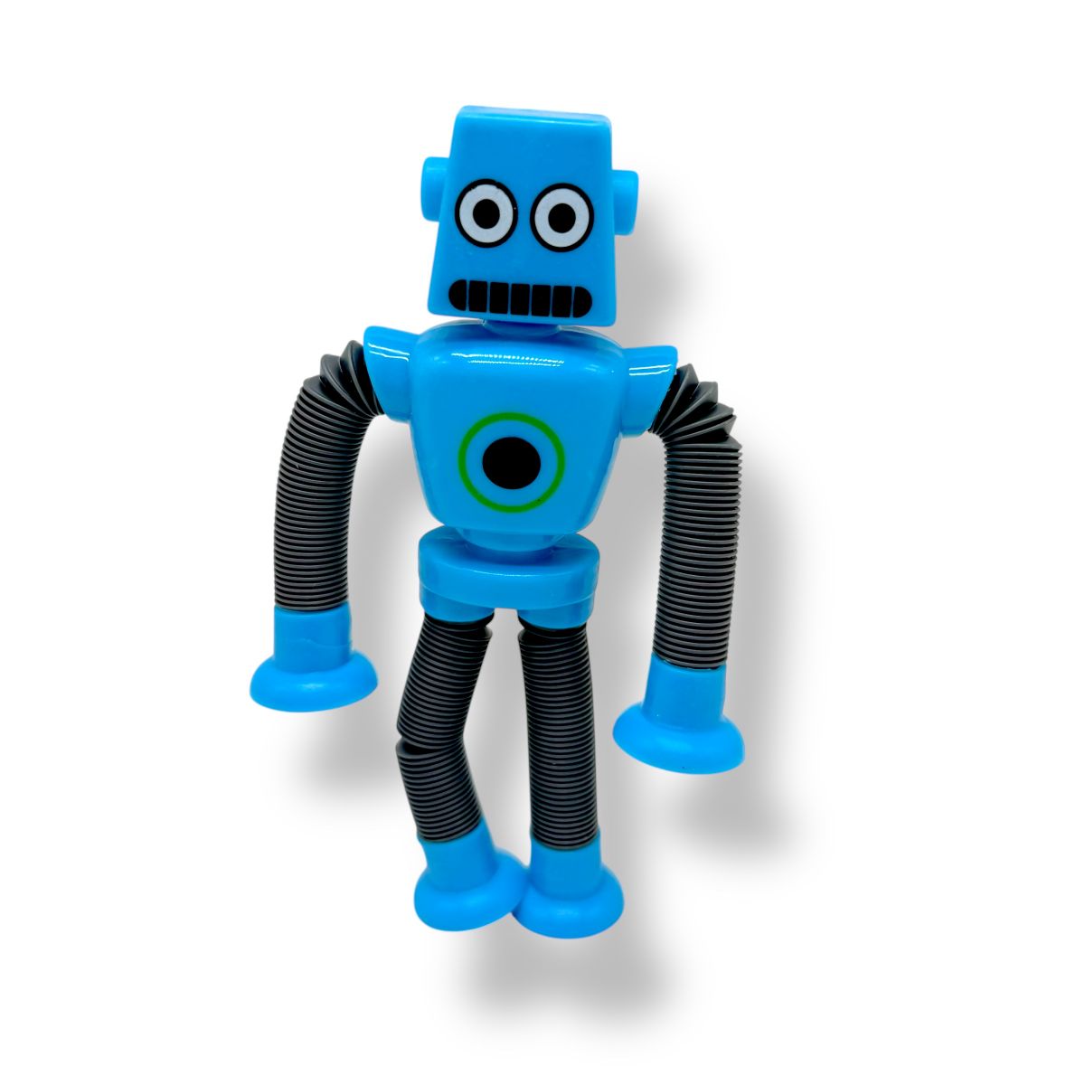 Робот з трубами-тягнучками на присосках (БЛАКИТНИЙ)  фото 1