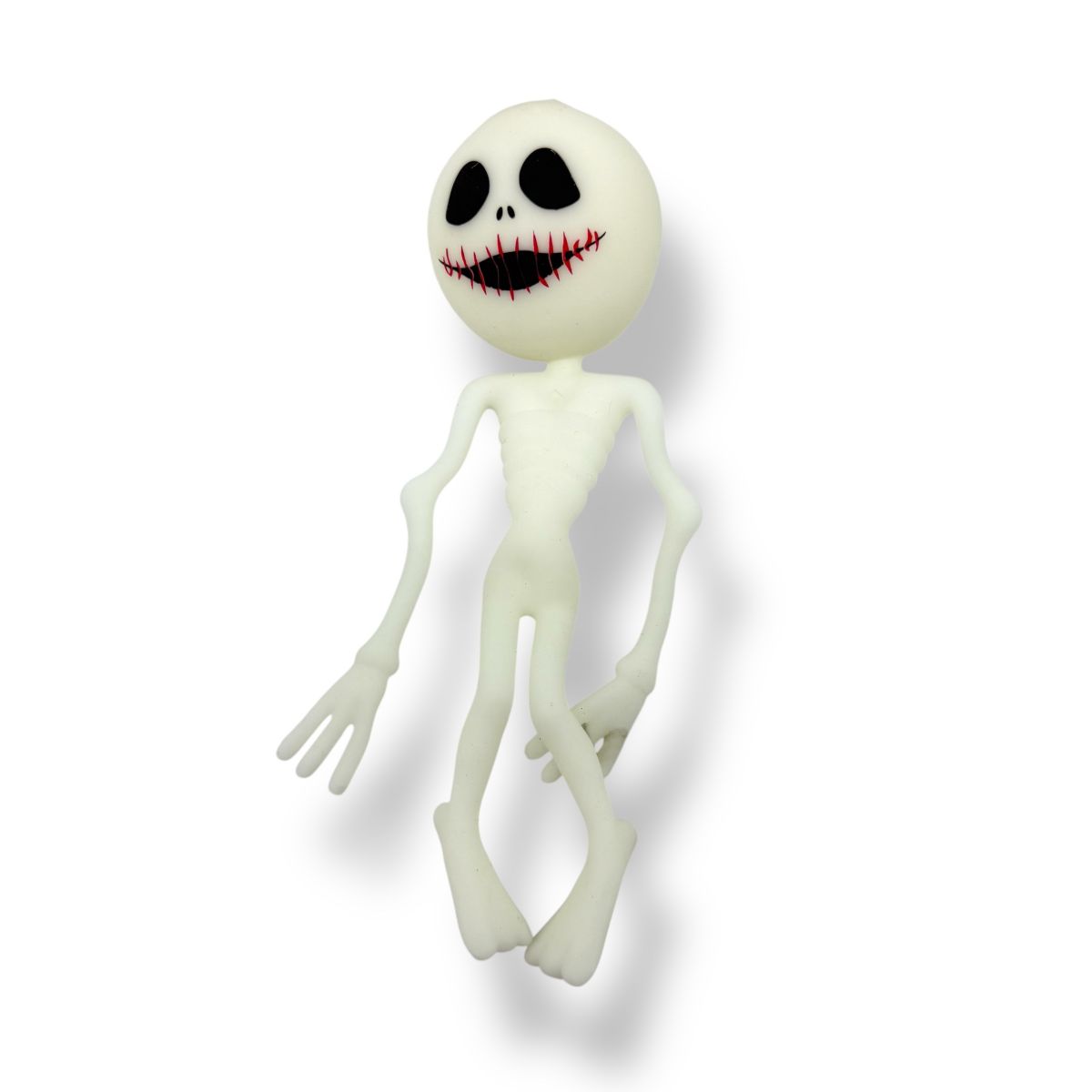 Іграшка-антистрес "ПРИБУЛЕЦЬ" 18см (БІЛИЙ)  фото 1