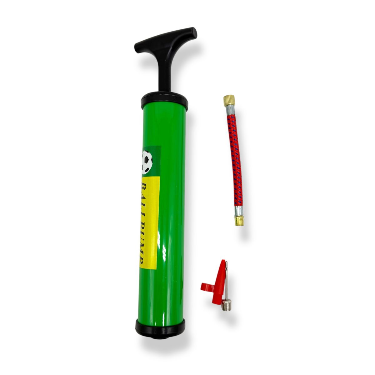 Насос для мячів 25 см у пакеті (ЗЕЛЕНИЙ)  фото 1