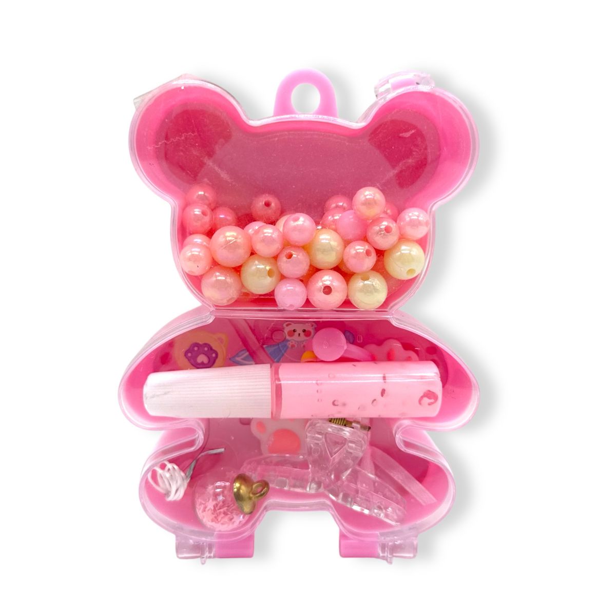 Набор для создания украшений "Мишка" (Розовый)  фото 1